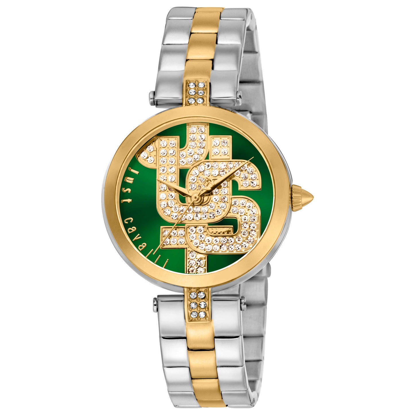 Front view of Just Cavalli Glam Chic Women's Quartz Watch JC1L241M0095