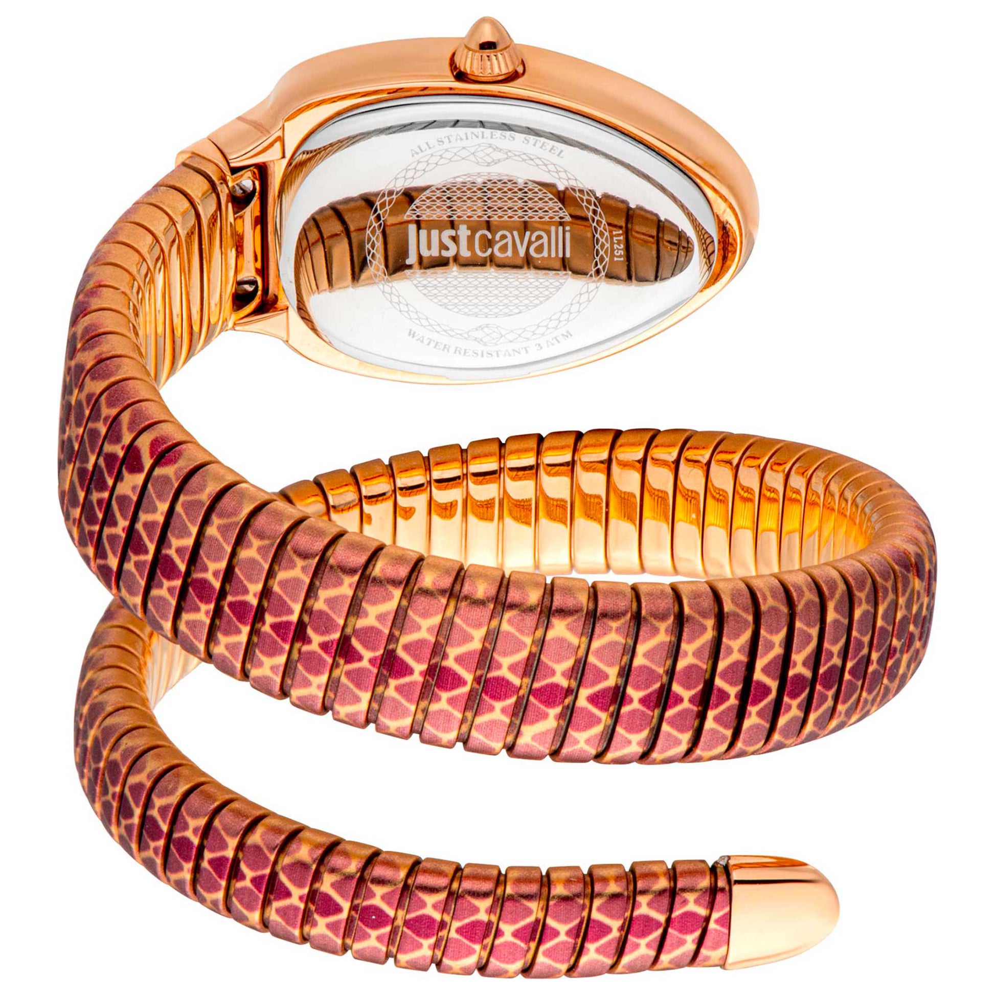 Just Cavalli Signature Snake Women's Quartz Watch JC1L251M0065 - Image #4