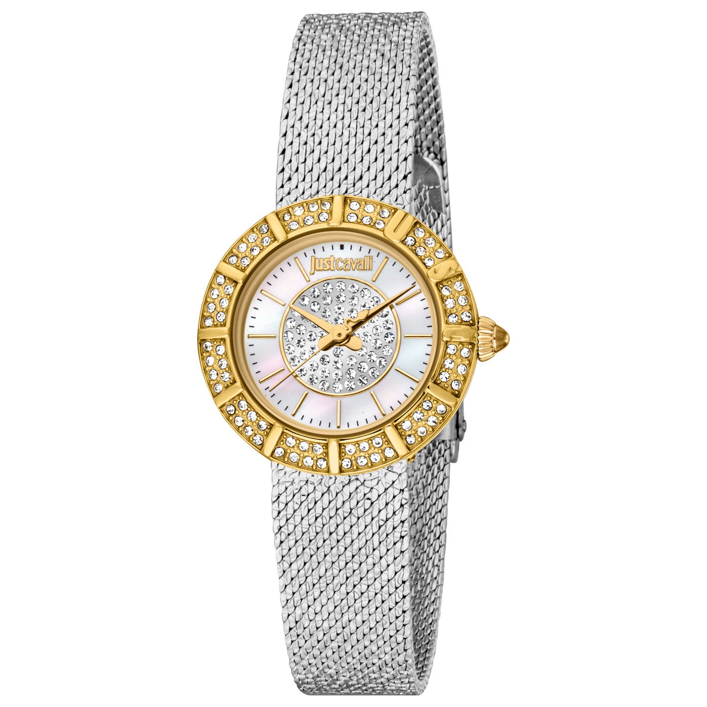 Front view of Just Cavalli Glam Chic Women's Quartz Watch JC1L253M0095