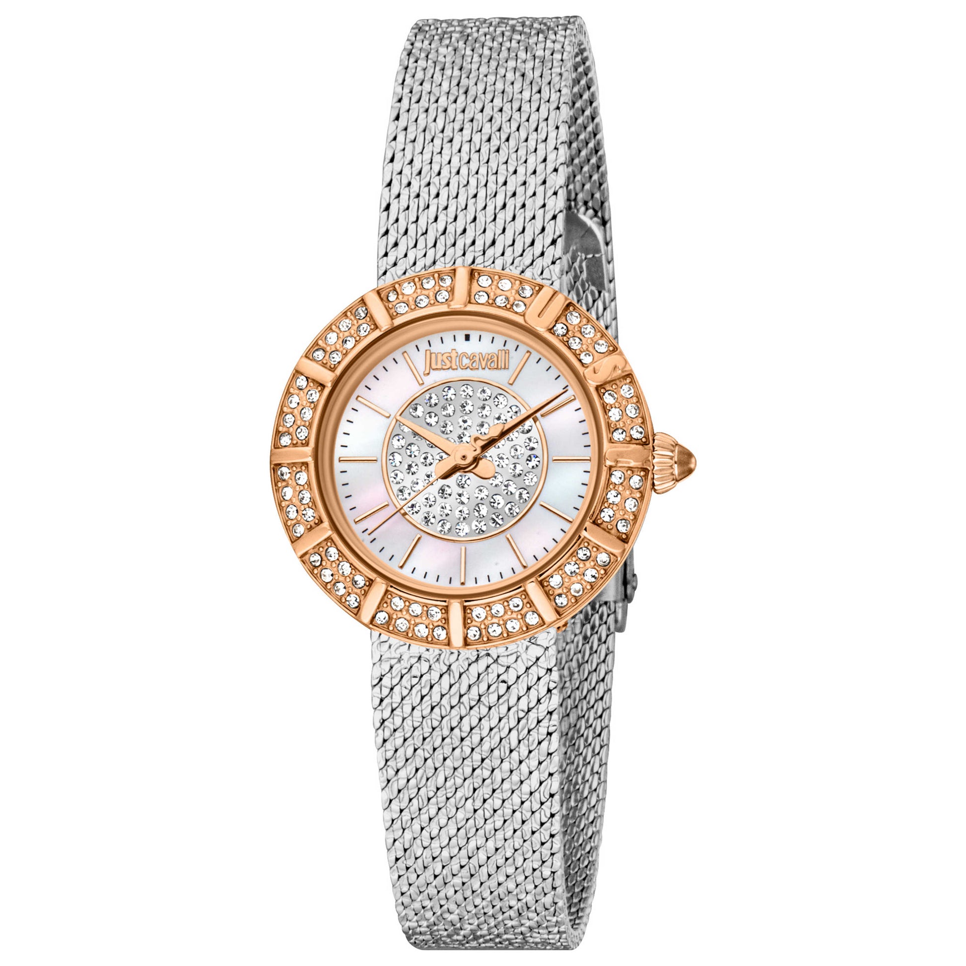 Front view of Just Cavalli Glam Chic Women's Quartz Watch JC1L253M0105
