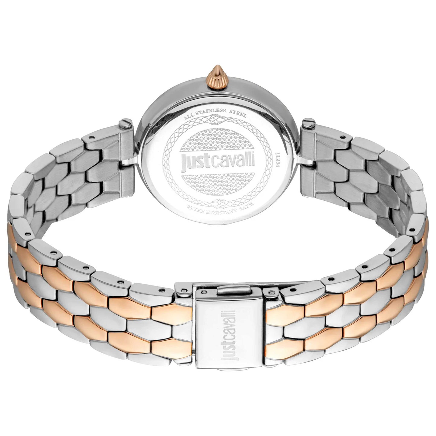 Back view of Just Cavalli Glam Chic Women's Quartz Watch JC1L254M0105