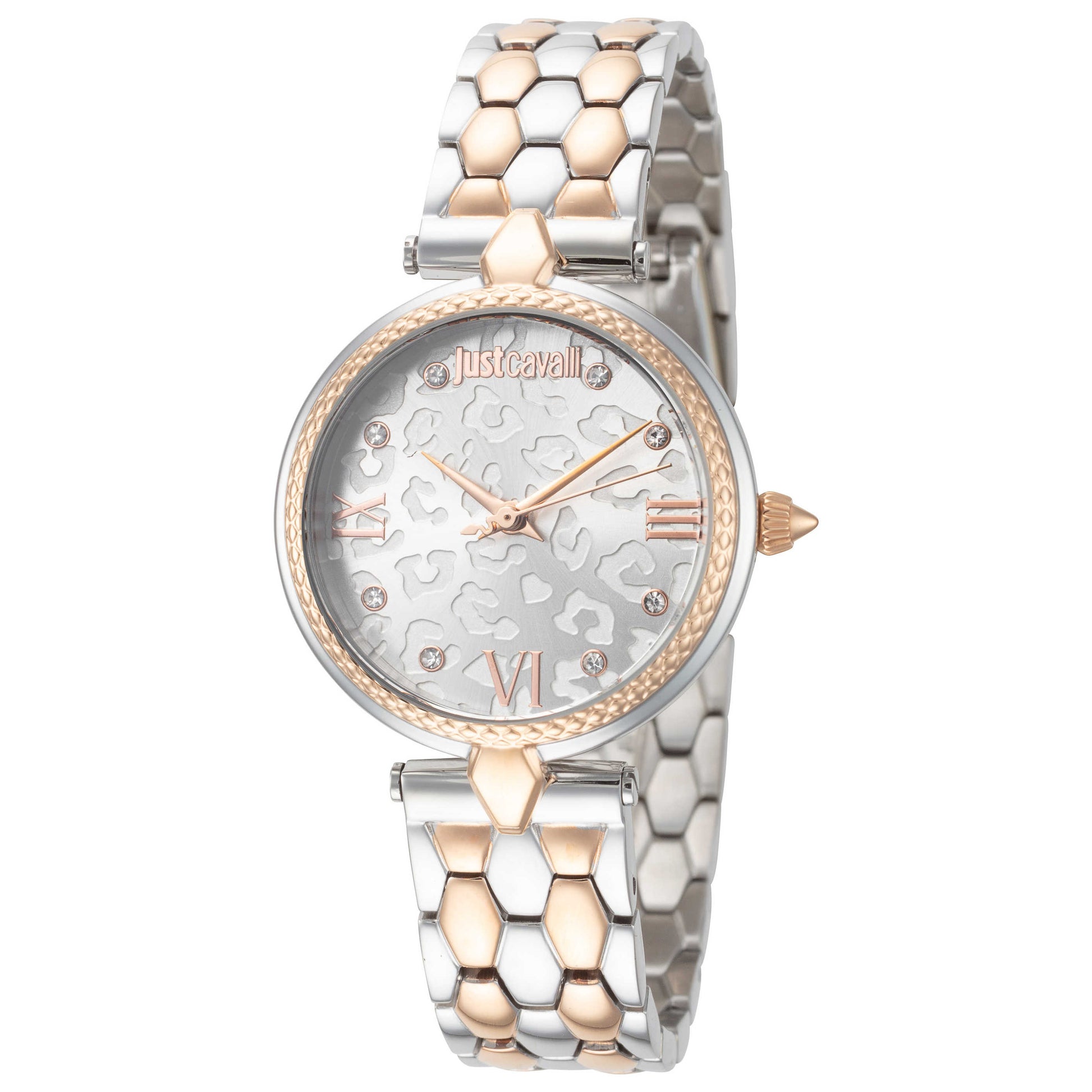 Front view of Just Cavalli Glam Chic Women's Quartz Watch JC1L254M0105