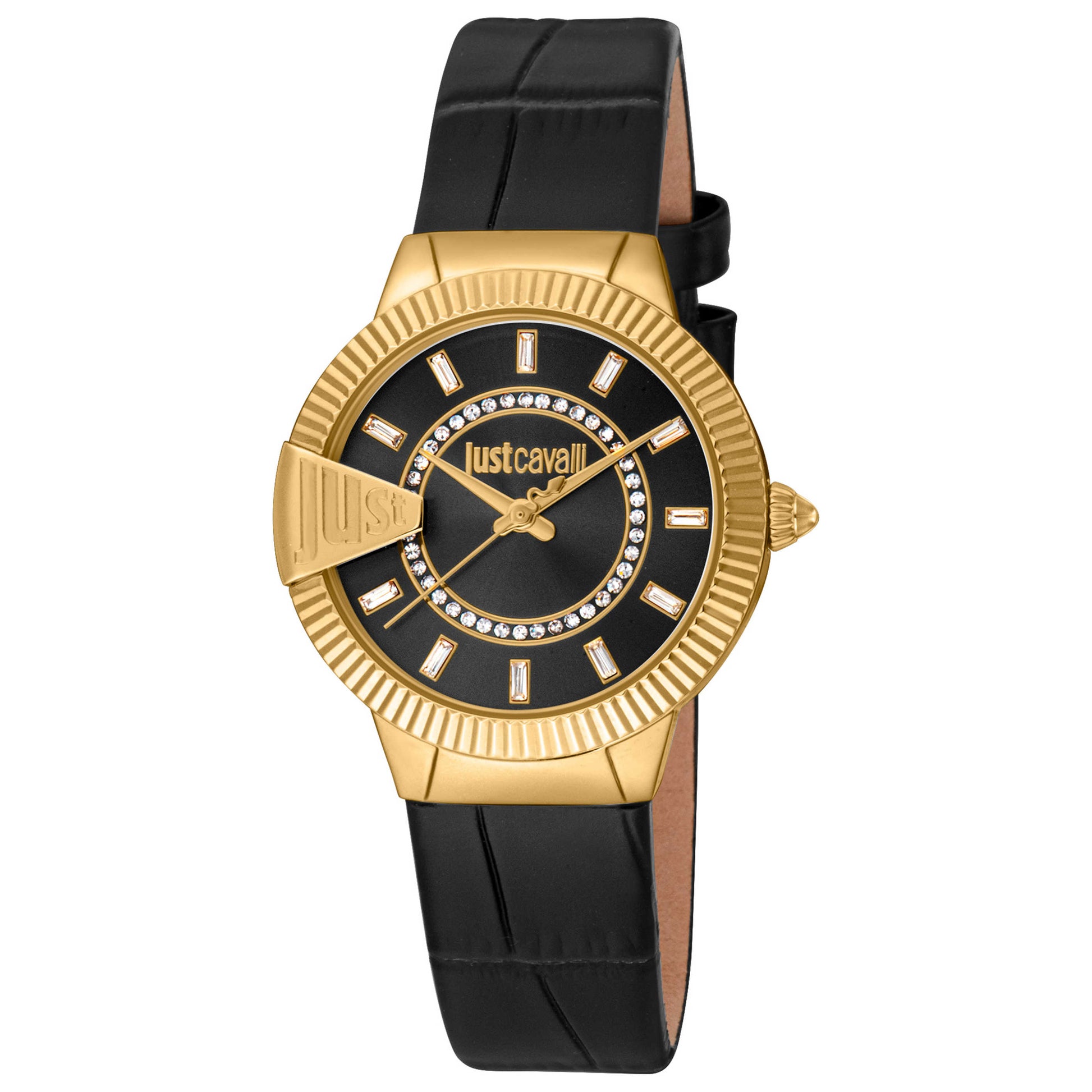 Front view of Just Cavalli Glam Chic Women's Quartz Watch JC1L256L0025