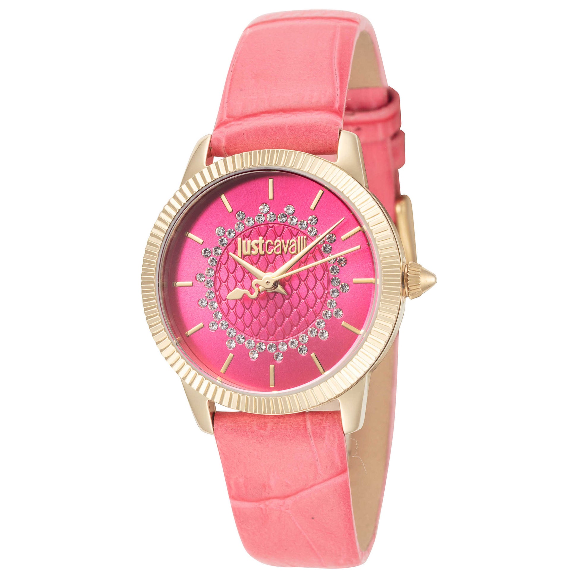 Front view of Just Cavalli Glam Chic Women's Quartz Watch JC1L258L0215