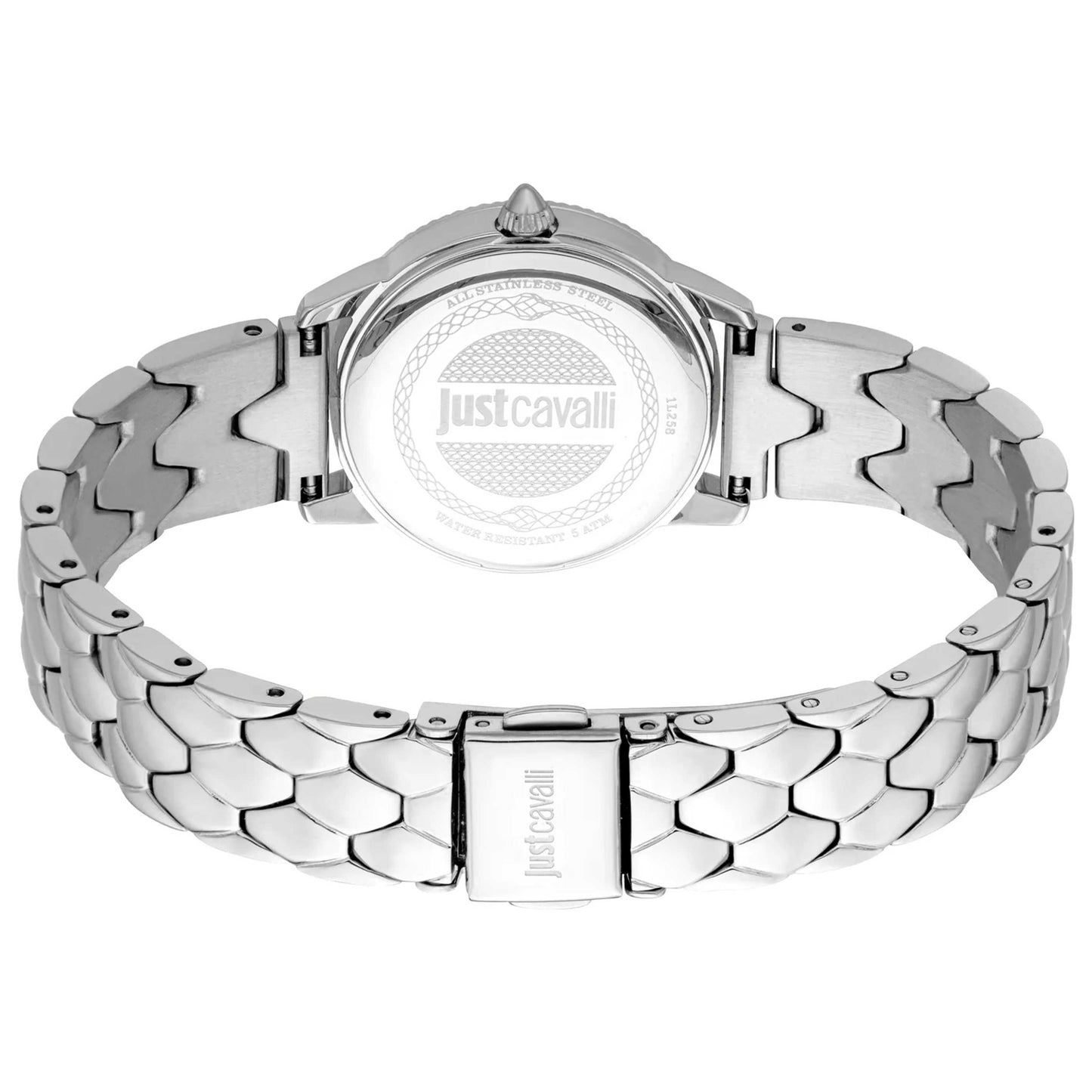 Back view of Just Cavalli Glam Chic Women's Quartz Watch JC1L258M0225