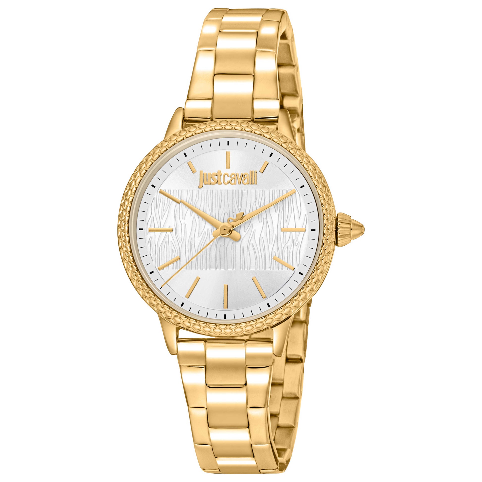 Front view of Just Cavalli Animalier Miraggio Women's Quartz Watch JC1L259M0055