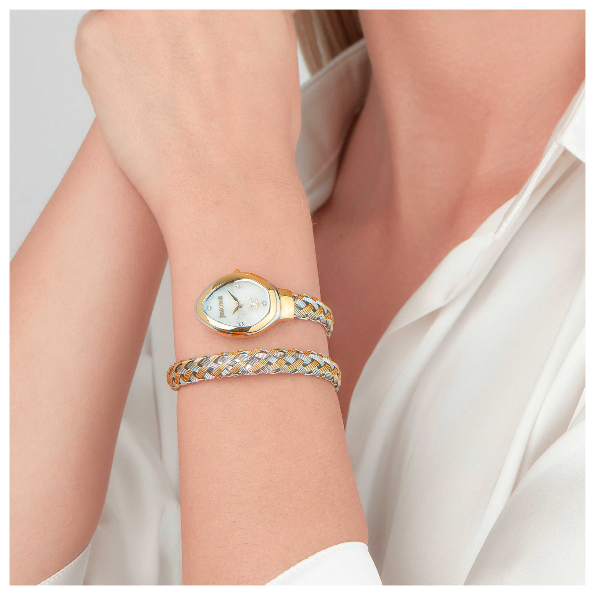 Just Cavalli Signature Snake Women's Quartz Watch JC1L264M0055 - Image #5