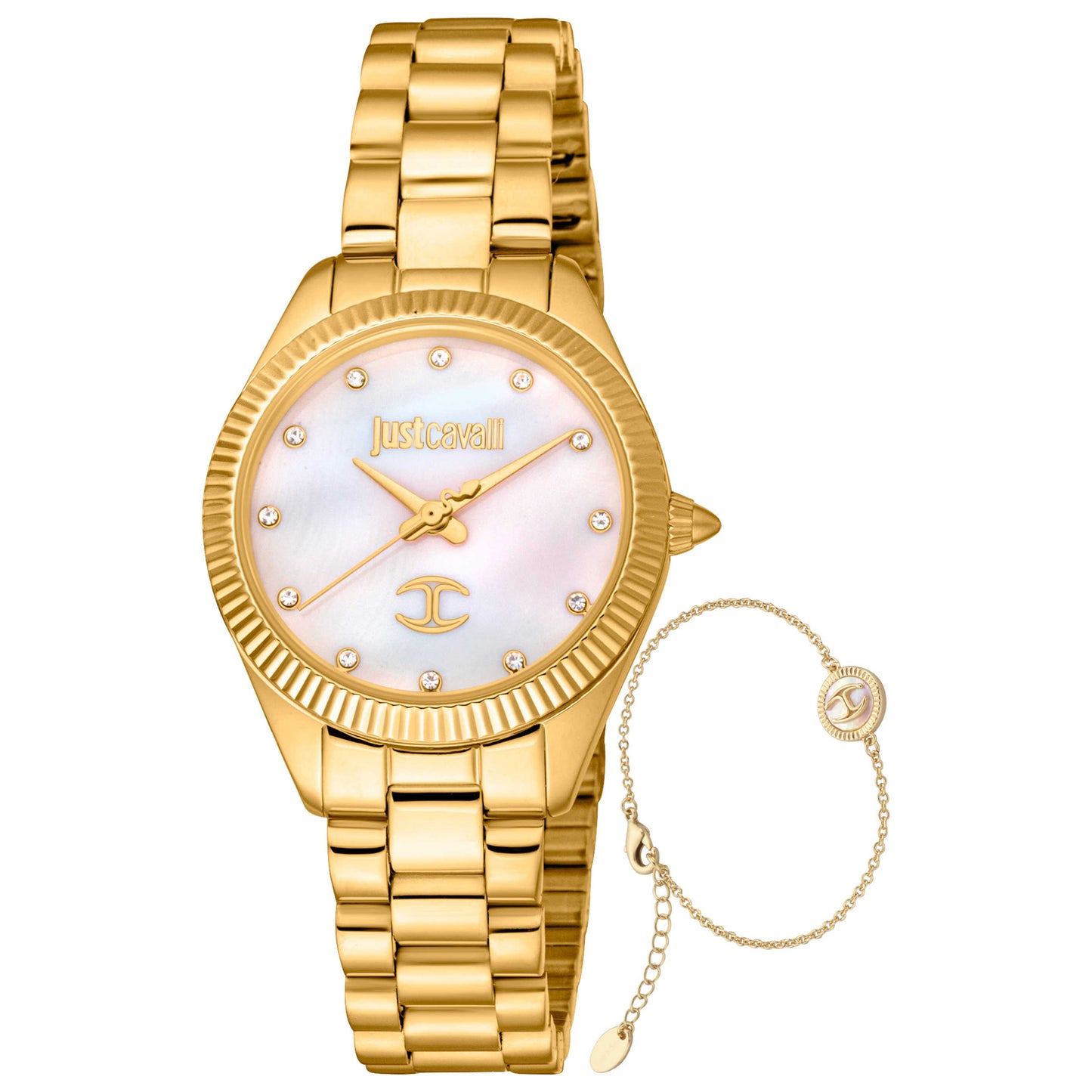 Front view of Just Cavalli SET Women's Quartz Watch JC1L267M0055