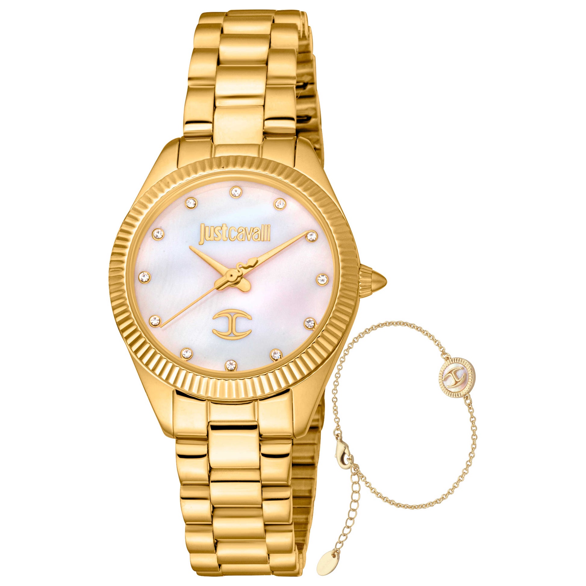 Front view of Just Cavalli SET Women's Quartz Watch JC1L267M0055
