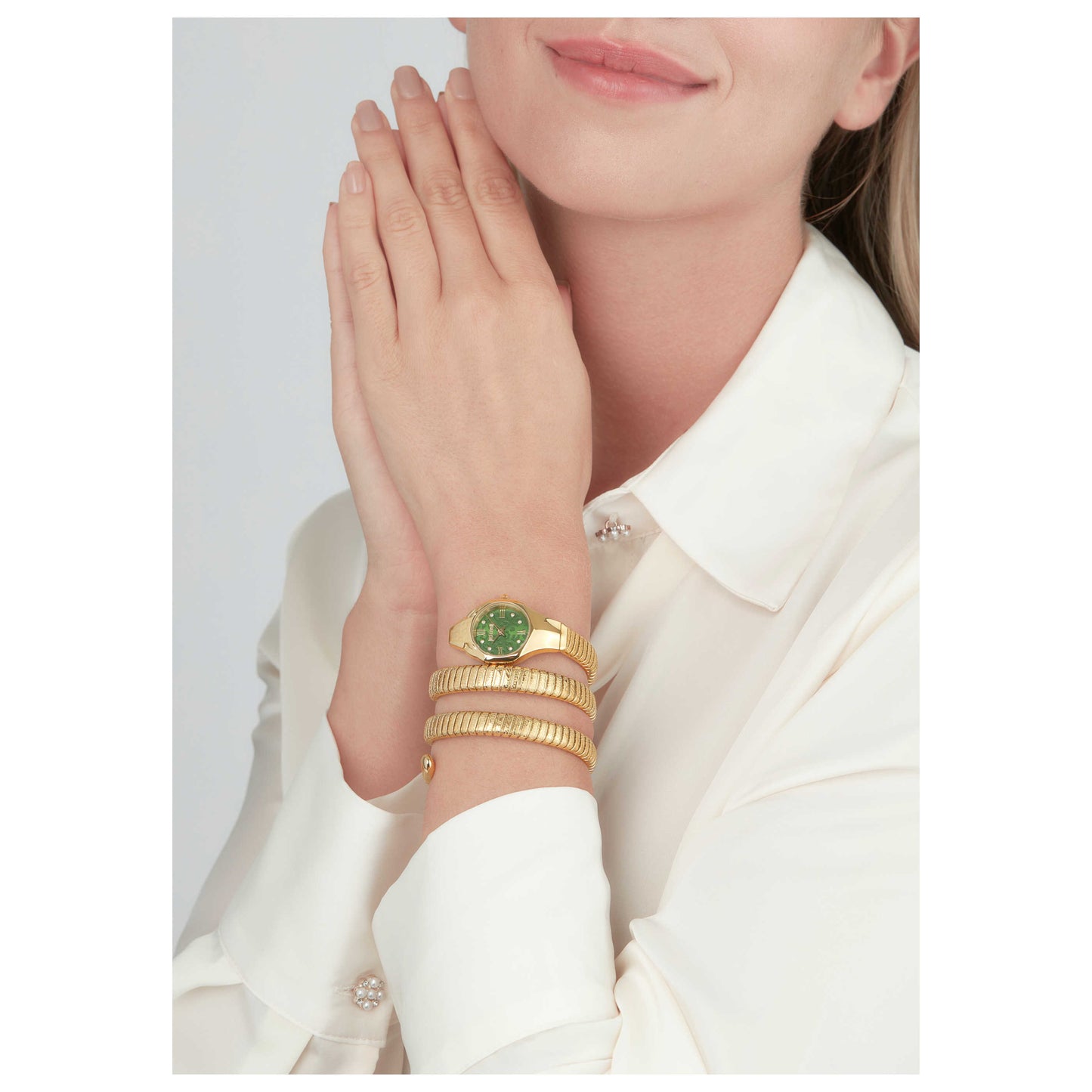 Just Cavalli Signature Snake Women's Quartz Watch JC1L271M0035 - Image #5