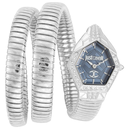 Front view of Just Cavalli Snake Women's Quartz Watch JC1L304M0015