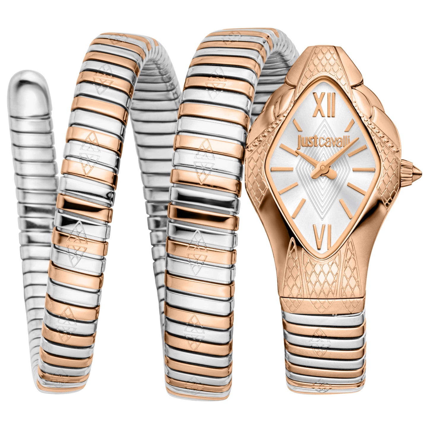 Front view of Just Cavalli Cristallo Women's Quartz Watch JC1L307M0065