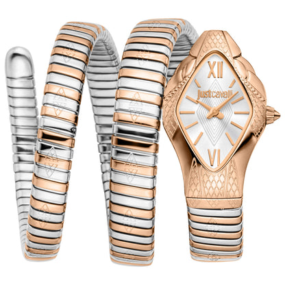 Front view of Just Cavalli Cristallo Women's Quartz Watch JC1L307M0065