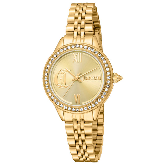 Front view of Just Cavalli Glam Chic Women's Quartz Watch JC1L316M0055