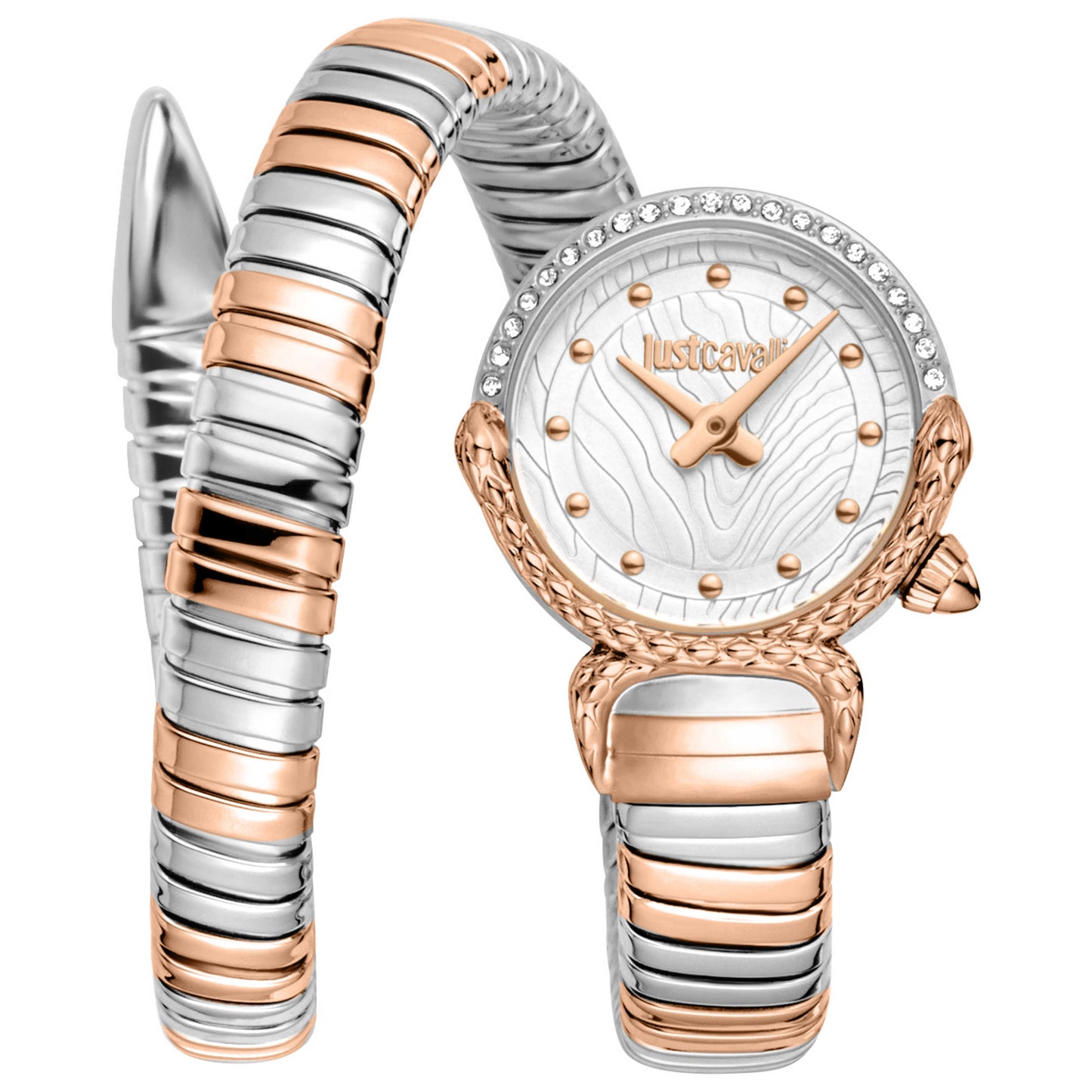 Front view of Just Cavalli Radiosa Women's Quartz Watch JC1L350M0075