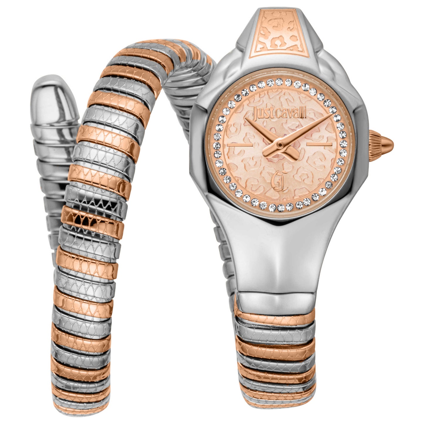 Front view of Just Cavalli Fiore Women's Quartz Watch JC1L354M0065