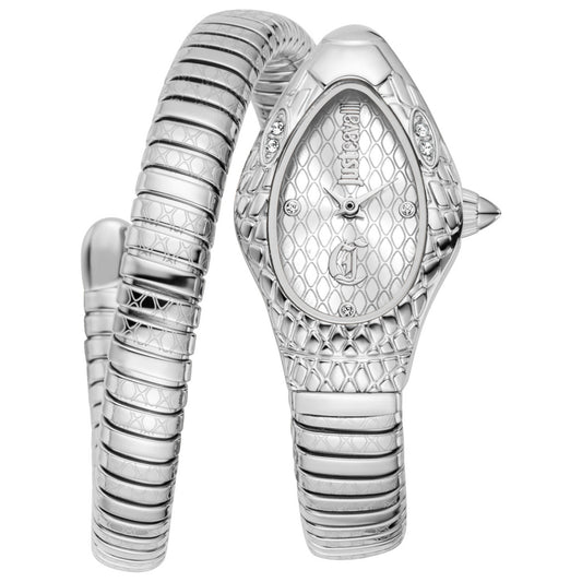 Front view of Just Cavalli Snake Women's Quartz Watch JC1L373M1015