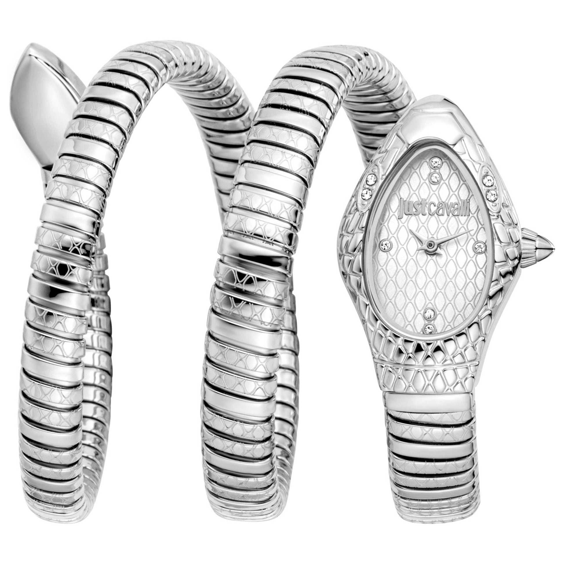 Front view of Just Cavalli Aurela Women's Quartz JC1L374M0015