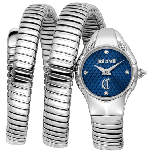 Front view of Just Cavalli Snake Women's Quartz Watch JC1L393M0015