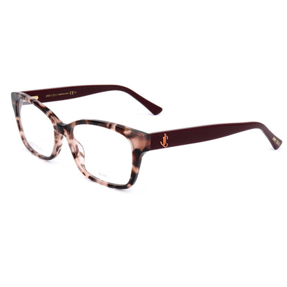 Front view of Jimmy Choo Women's Eyeglasses JC270-65T-53