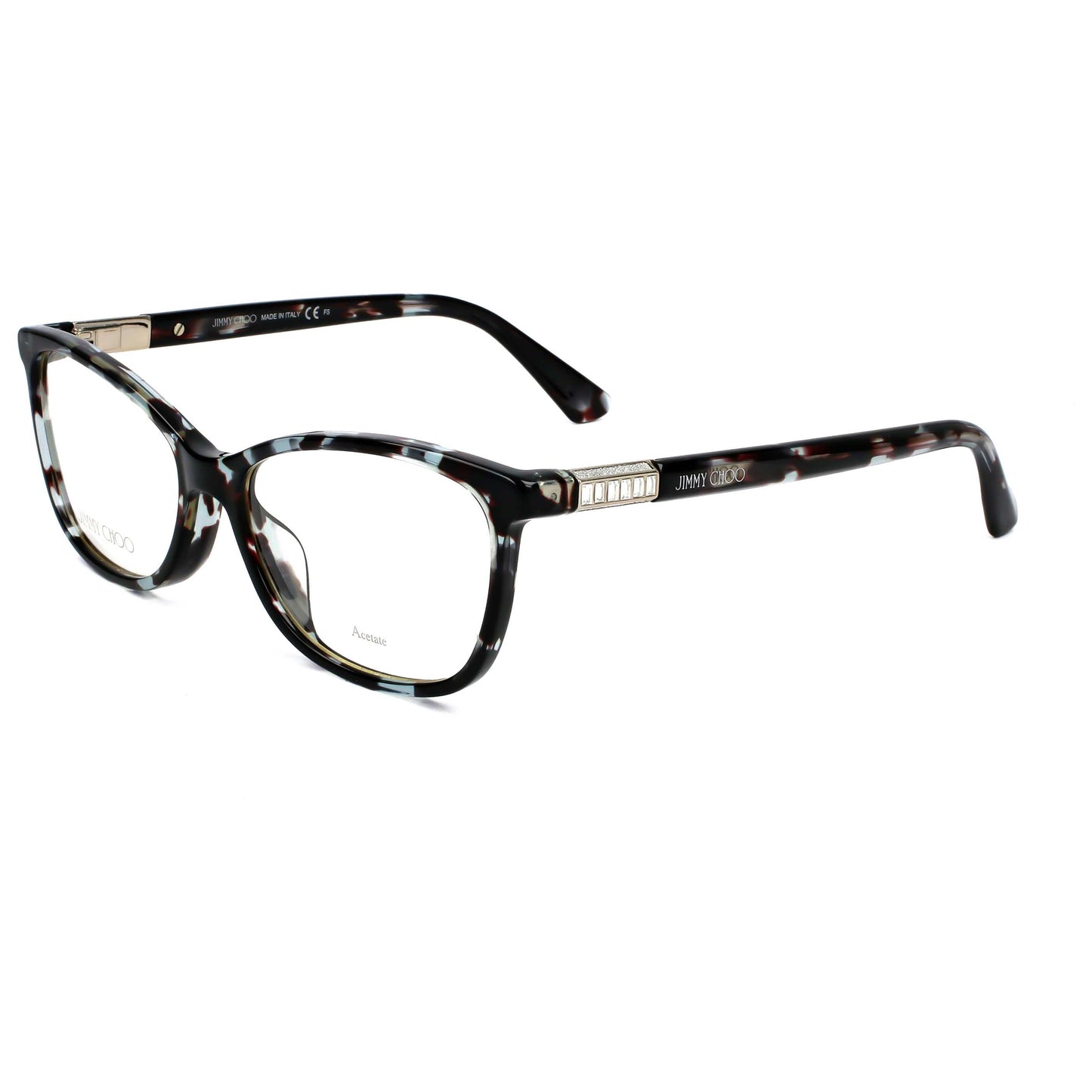 Front view of Jimmy Choo Women's Opticals JC282-G-R8M-53
