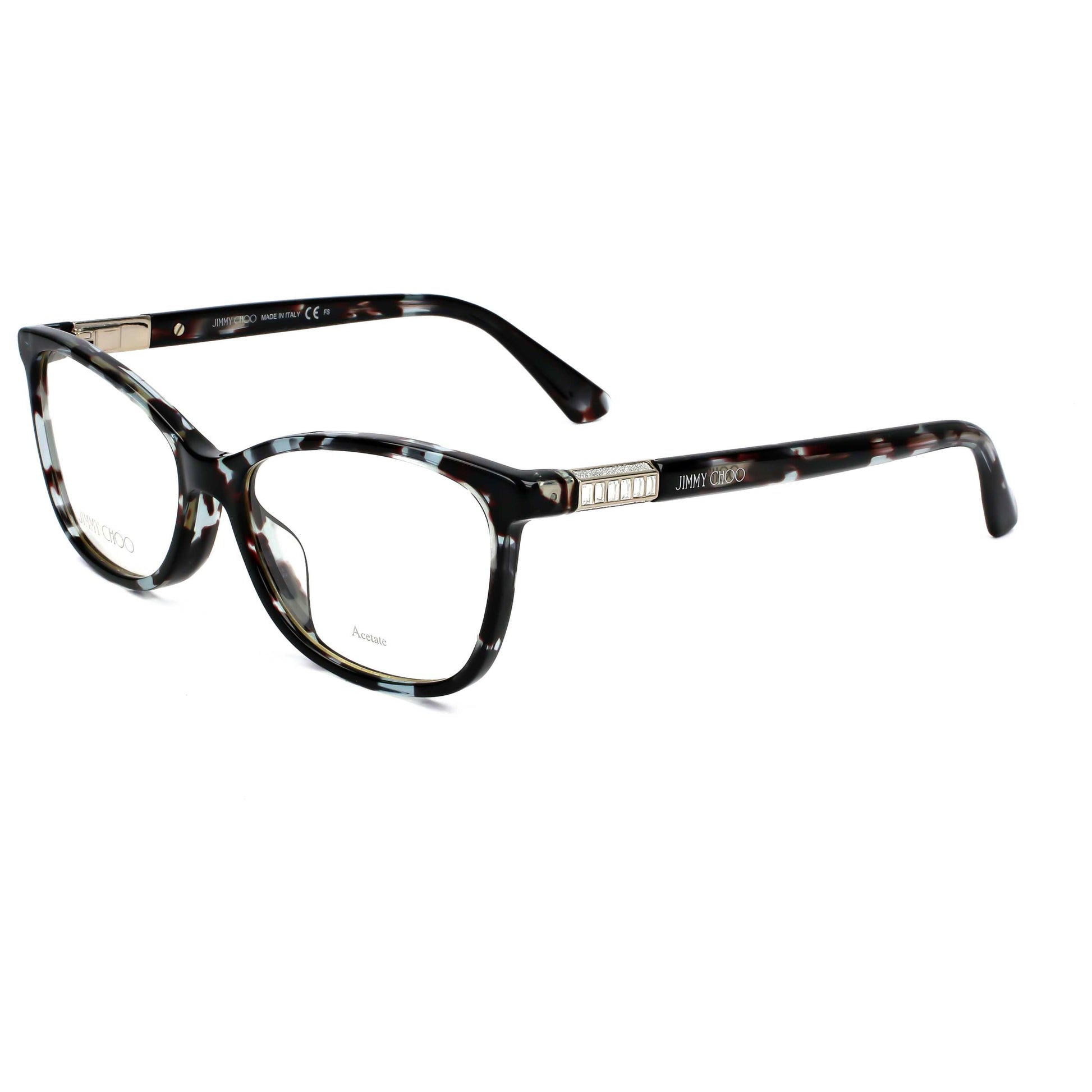 Front view of Jimmy Choo Women's Opticals JC282-G-R8M-53