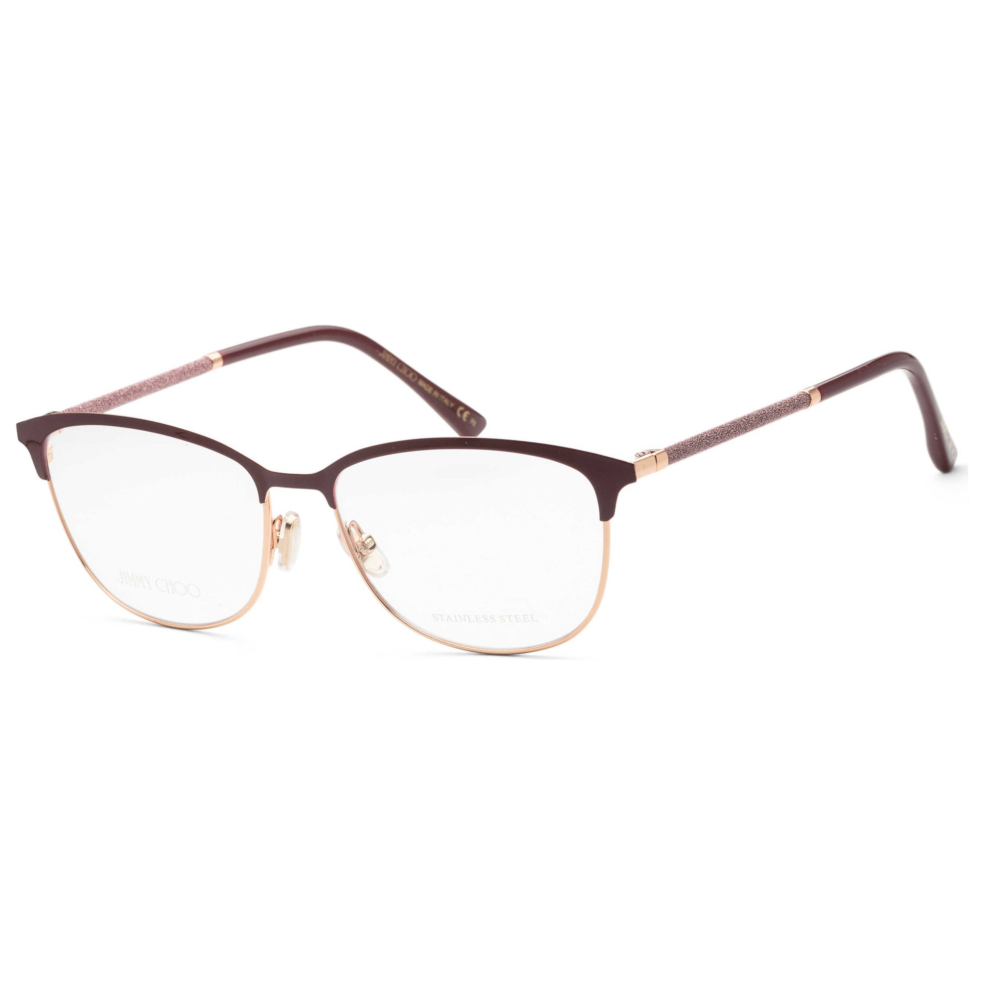 Front view of Jimmy Choo Core Women's Opticals JC319-06K3-55