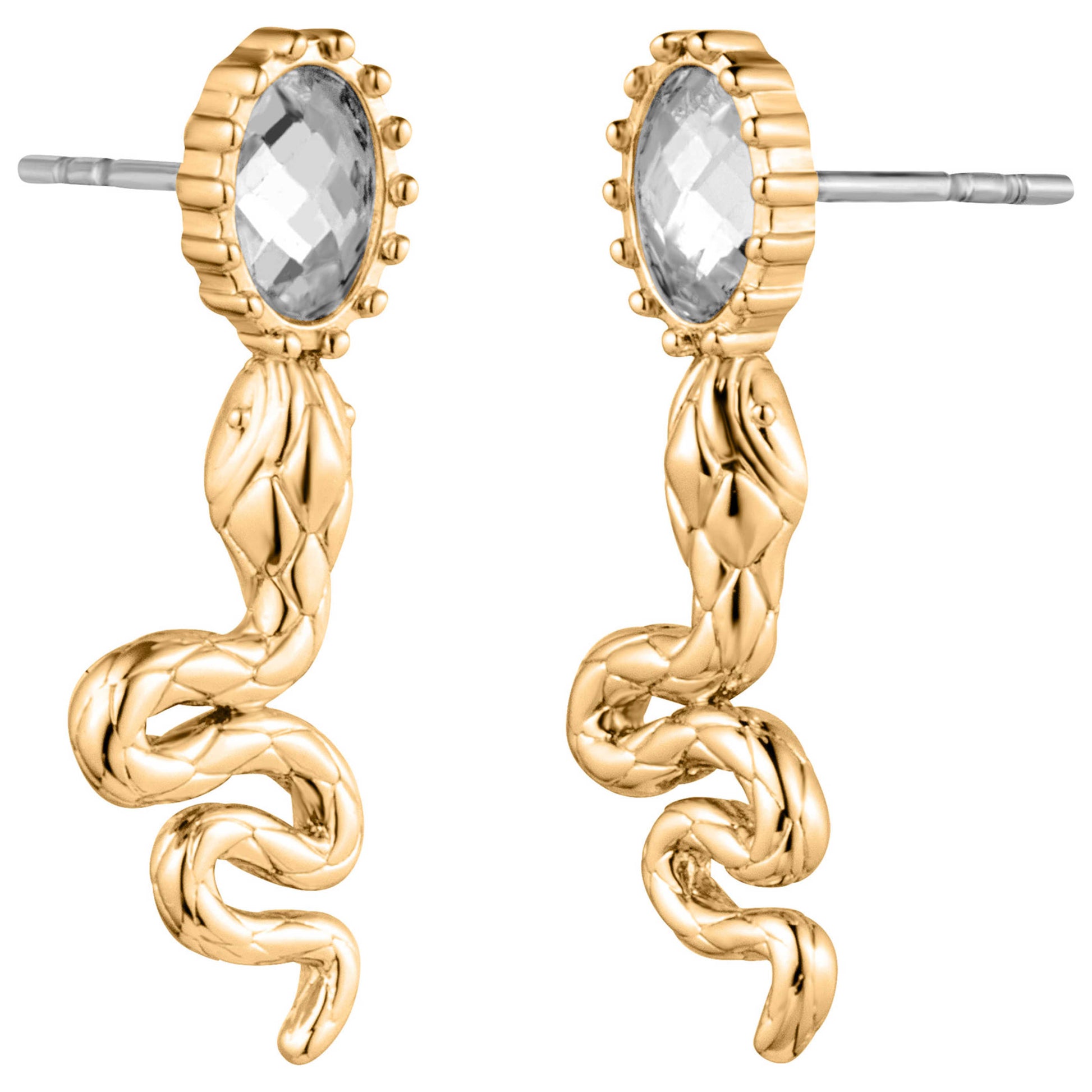 Front view of Just Cavalli Fashion Women's Earrings JCER01553200