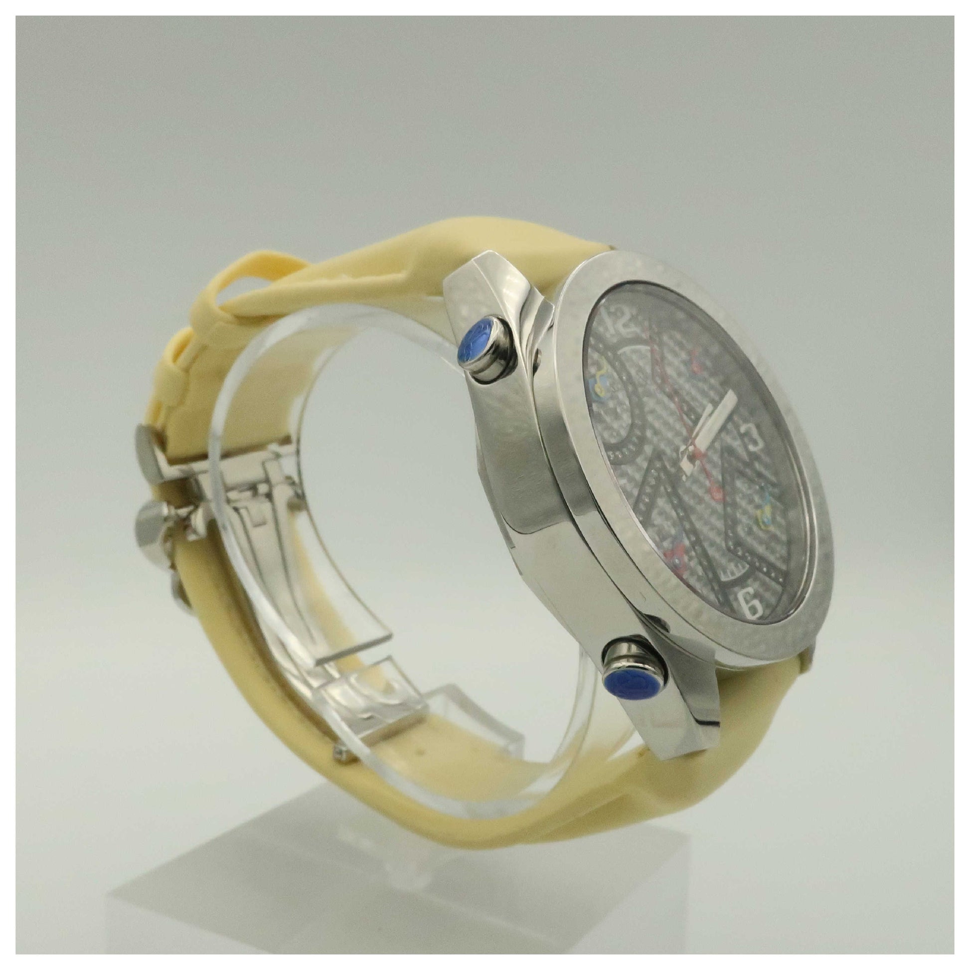 Jacob & Co. Five Time Zone Men's Swiss Quartz (Battery-Powered) Watch JCM-95DA-PO2 - Image #3