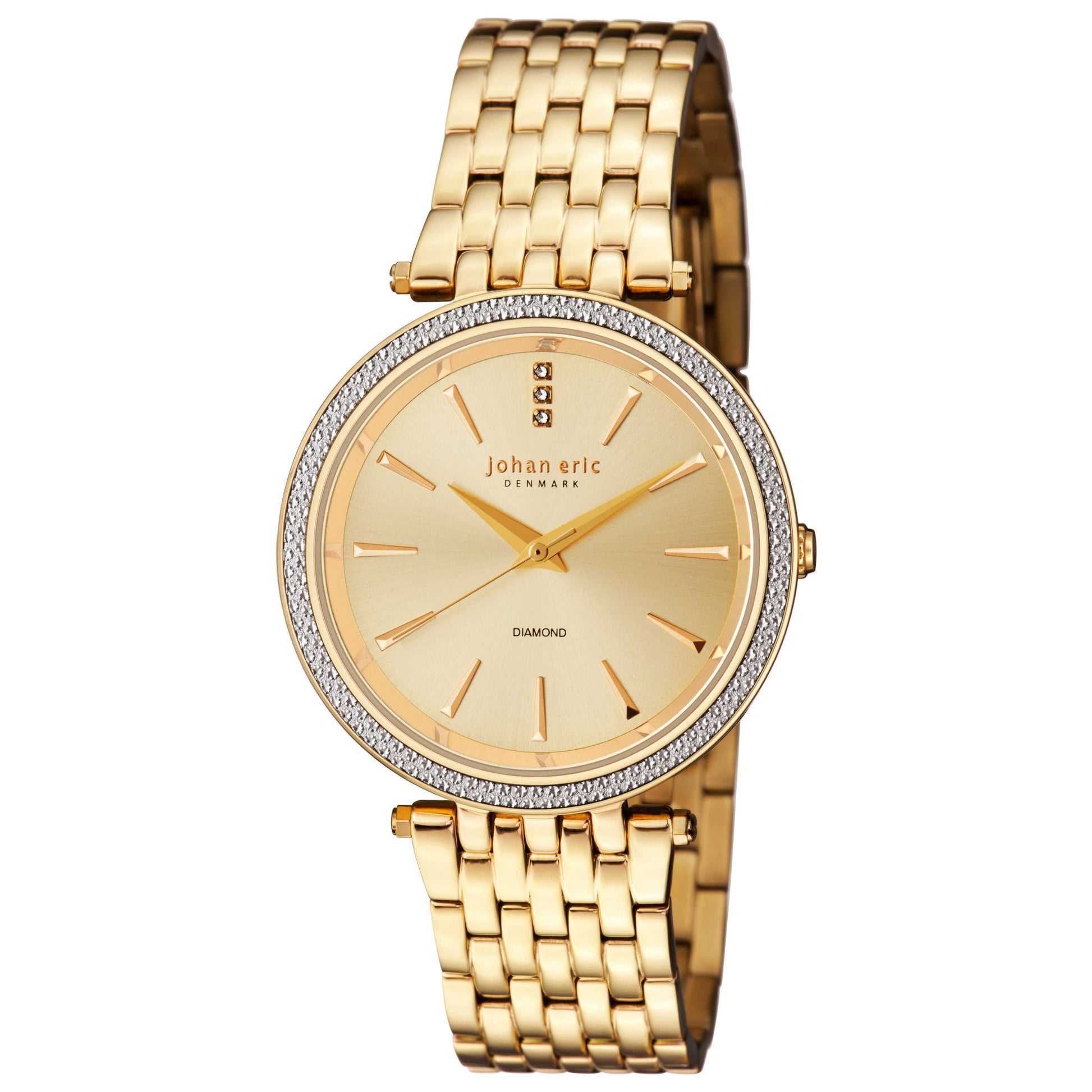 Front view of Johan Eric Fredericia Women's Quartz Watch JE-F1000-02-002B