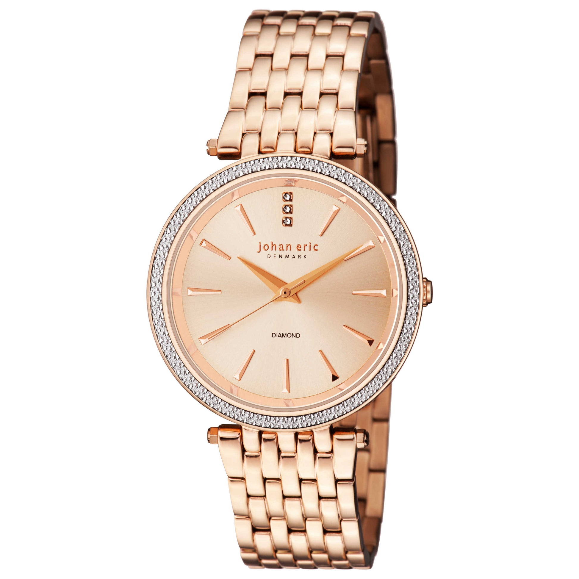 Front view of Johan Eric Fredericia Women's Quartz Watch JE-F1000-09-009B