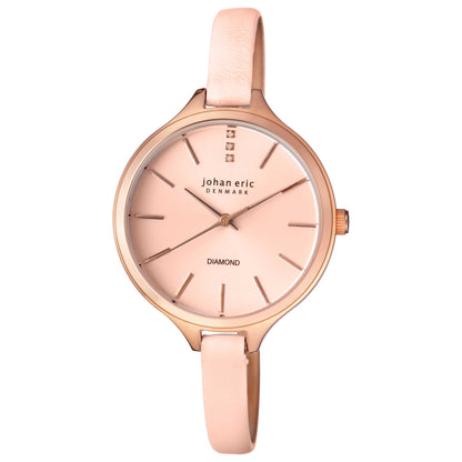 Front view of Johan Eric Herlev Slim Women's Quartz Watch JE2100-09-001.9