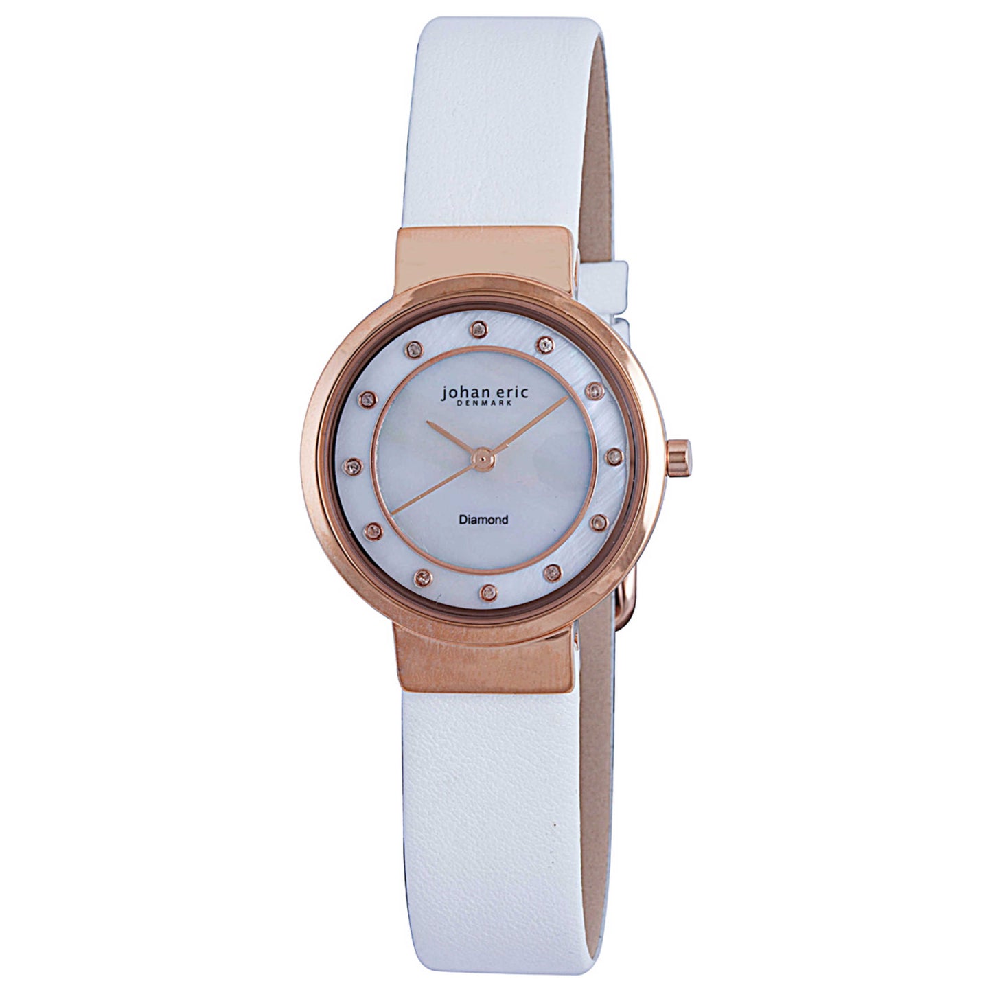 Front view of Johan Eric Arhus Diamond Women's Quartz Watch JE6100-09-009L
