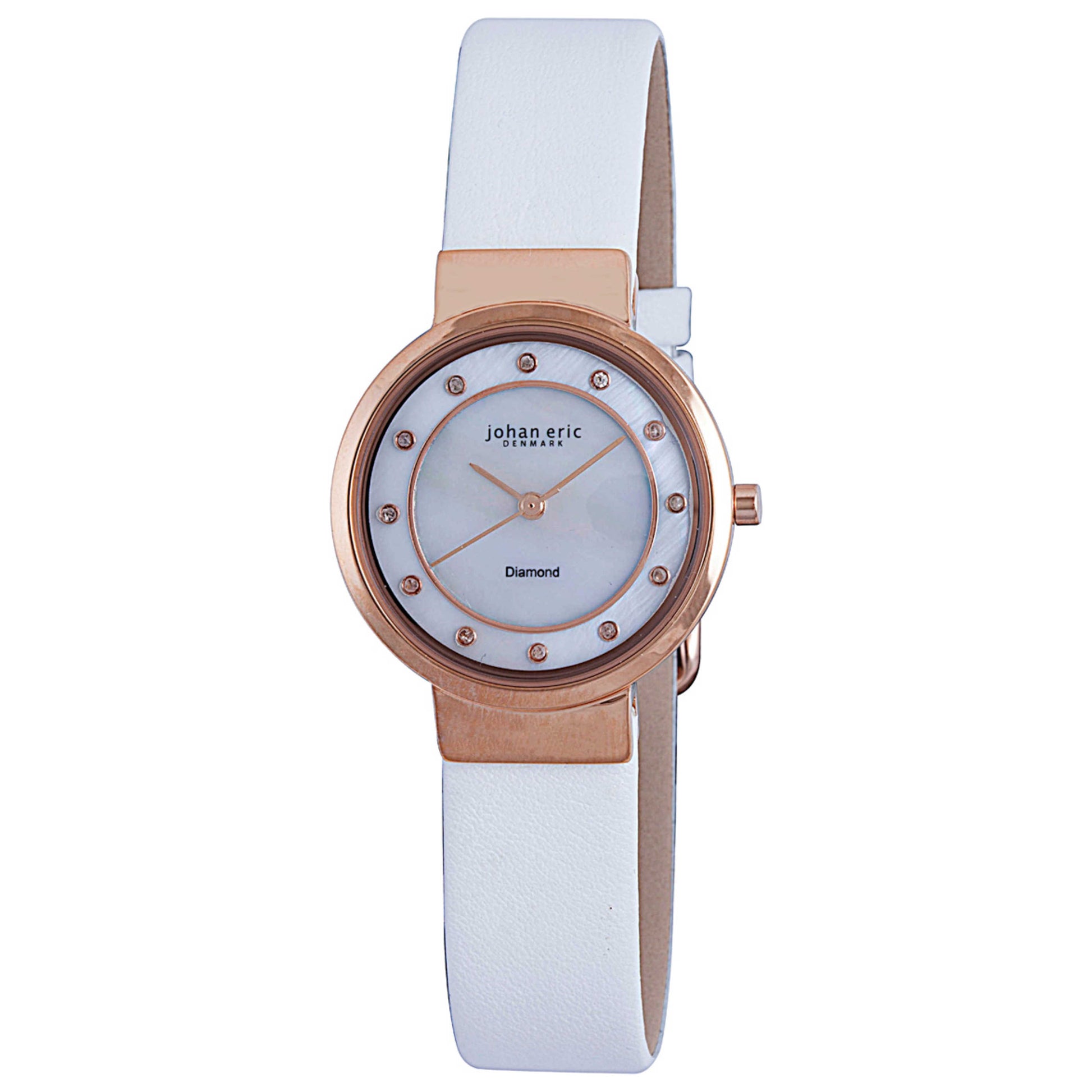 Front view of Johan Eric Arhus Diamond Women's Quartz Watch JE6100-09-009L