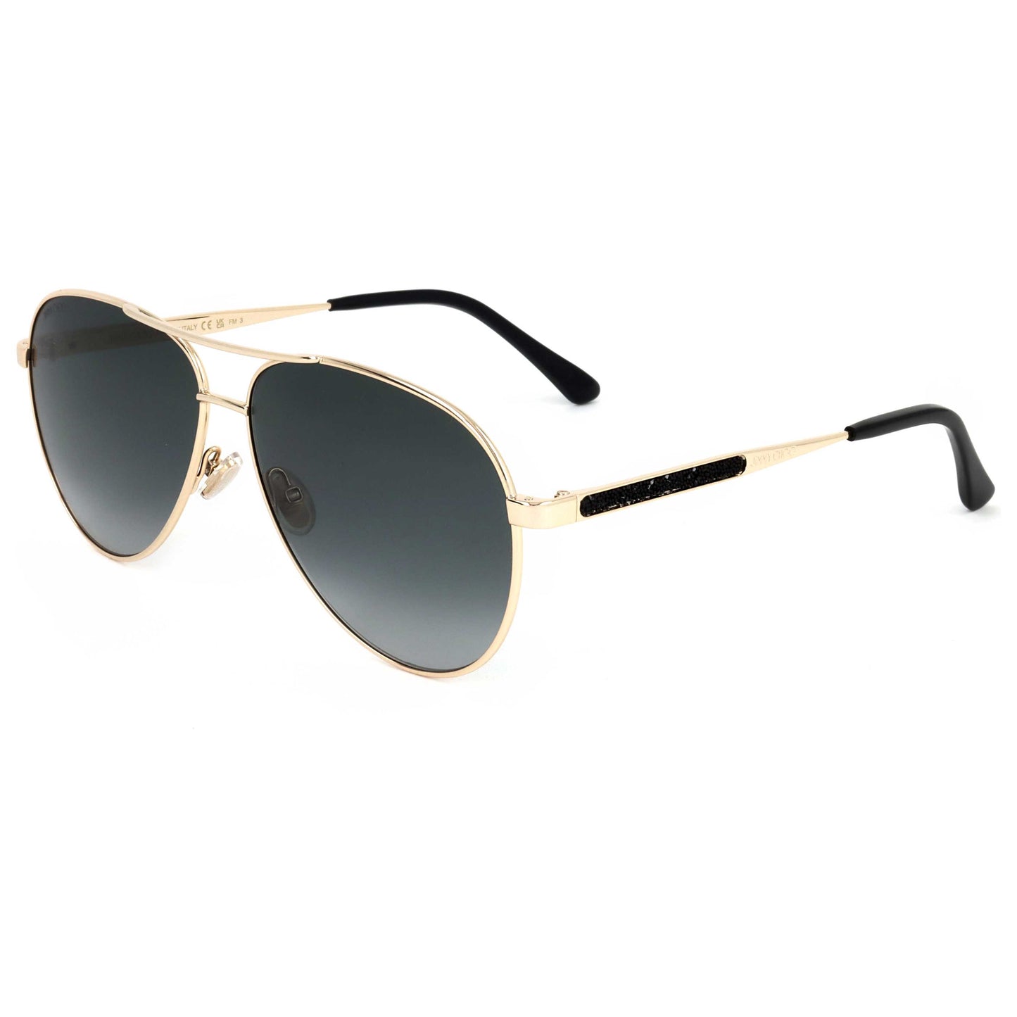 Front view of Jimmy Choo Women's Sunglasses JIMENA-S-2M2-60