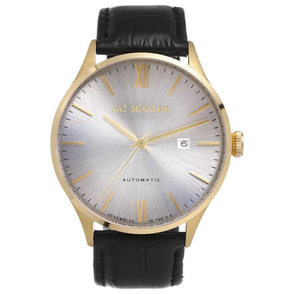 Front view of James McCabe London Men's Automatic Watch JM-1025-02