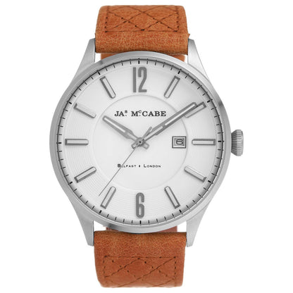 Front view of James McCabe London Men's Quartz Watch JM-1027-07