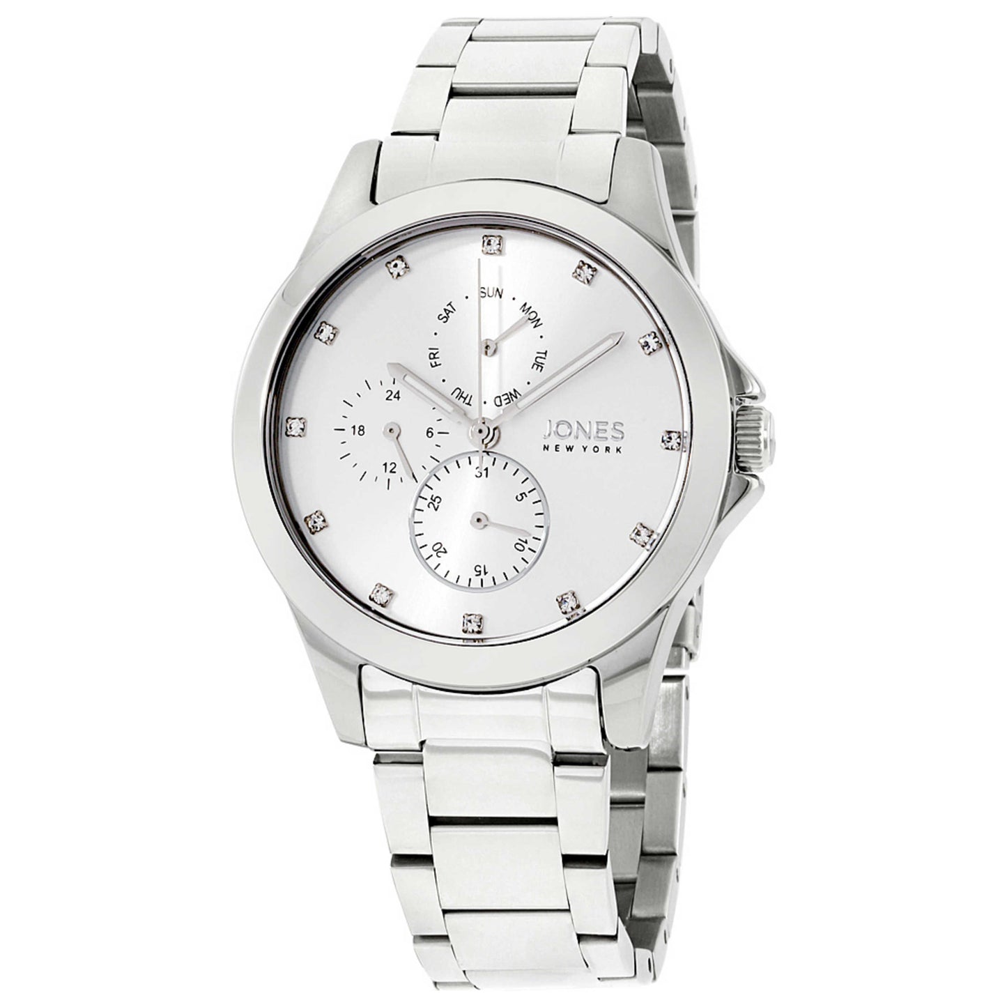 Front view of Jones New York Classic Women's Quartz Watch JNC11586G528-005