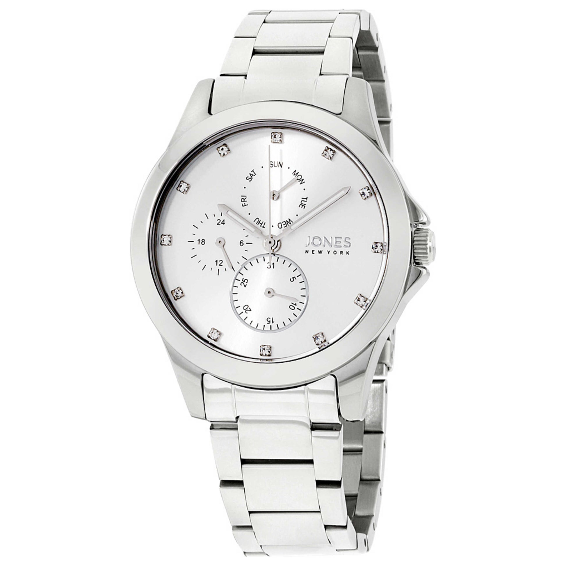 Front view of Jones New York Classic Women's Quartz Watch JNC11586G528-005