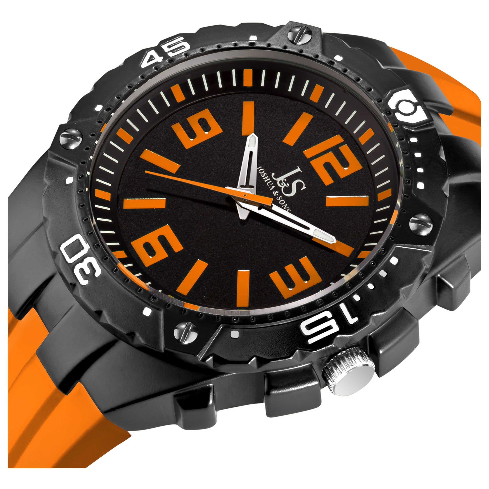 Joshua & Sons Classic Men's Swiss Quartz (Battery-Powered) Watch JS-36-OR - Image #2