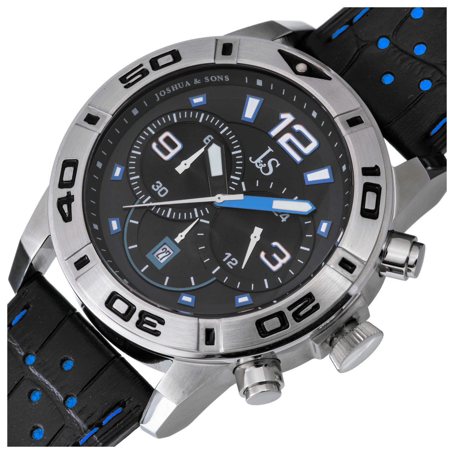 Joshua & Sons Classic Men's Japanese Quartz (Battery-Powered) Watch JS60BU - Image #2