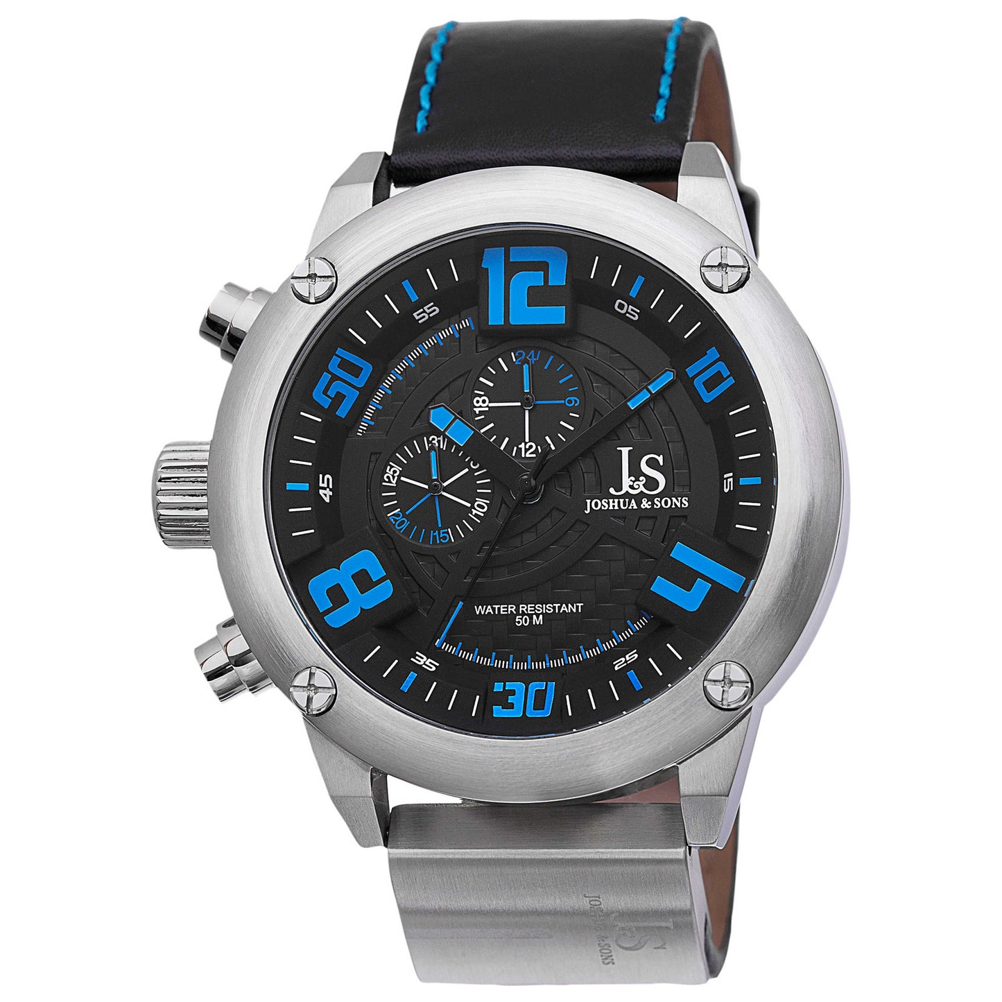 Front view of Joshua & Sons Classic Men's Quartz Watch JS70BU