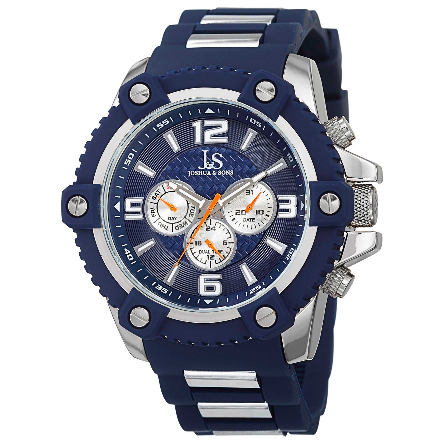 Front view of Joshua & Sons Classic Men's Quartz Watch JS94BU