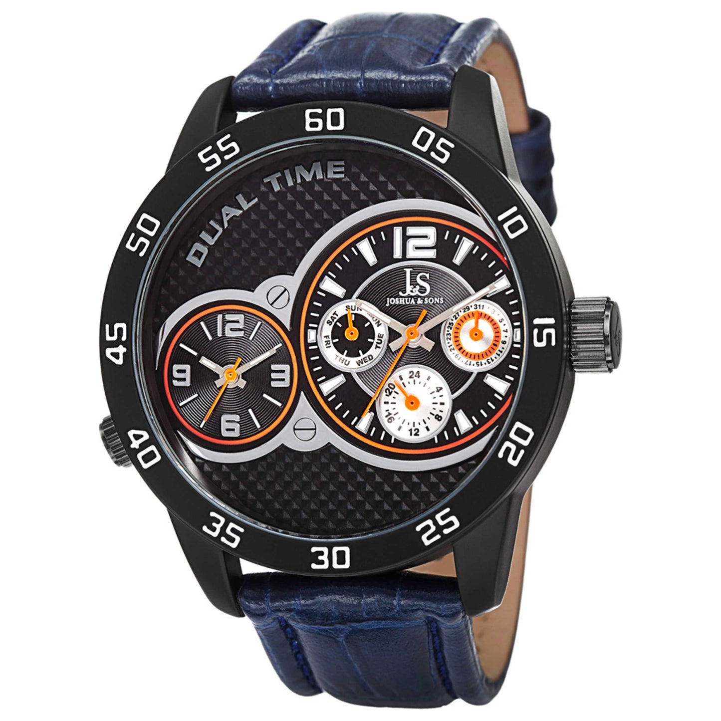 Front view of Joshua & Sons Classic Men's Quartz Watch JS97BU
