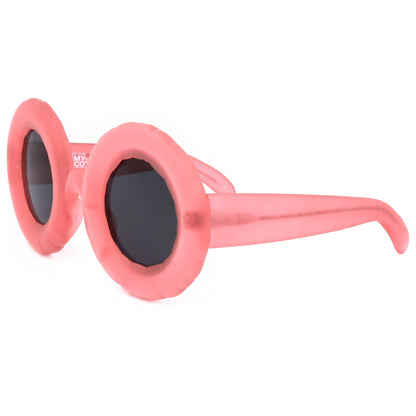 Front view of Linda Farrow Jeremy Scott Unisex Sunglasses JSPOOL-C4-48