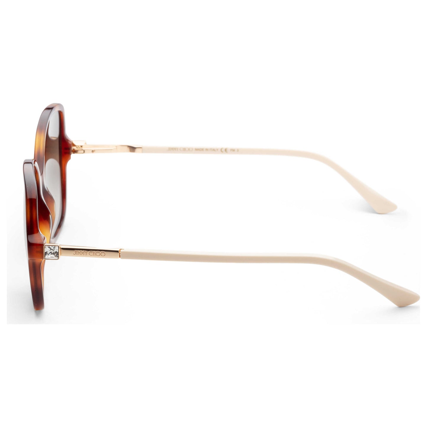 Left view of Jimmy Choo Judy Women's Sunglasses JUDYS-86-HA