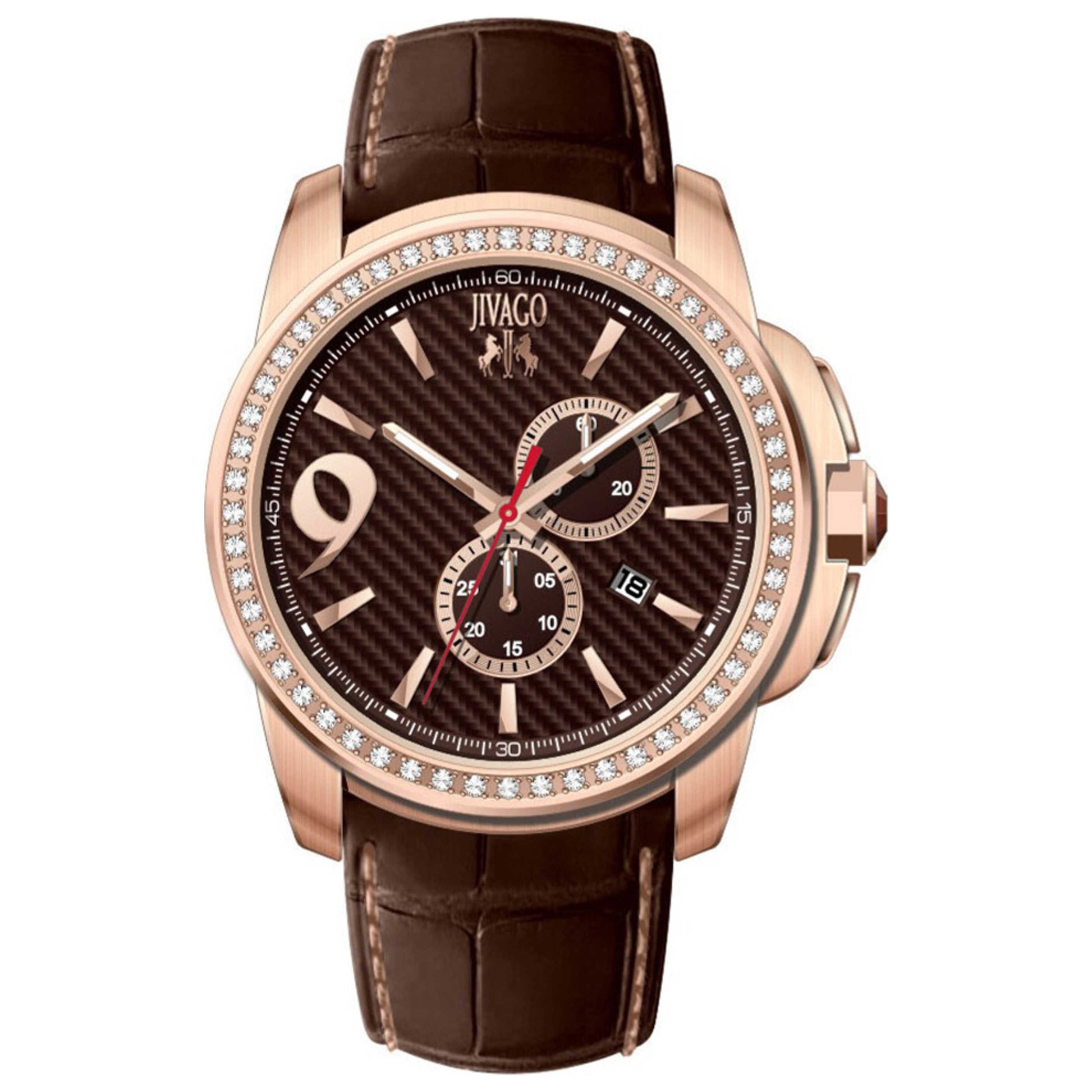 Front view of Jivago Gliese Men's Quartz Watch JV1531