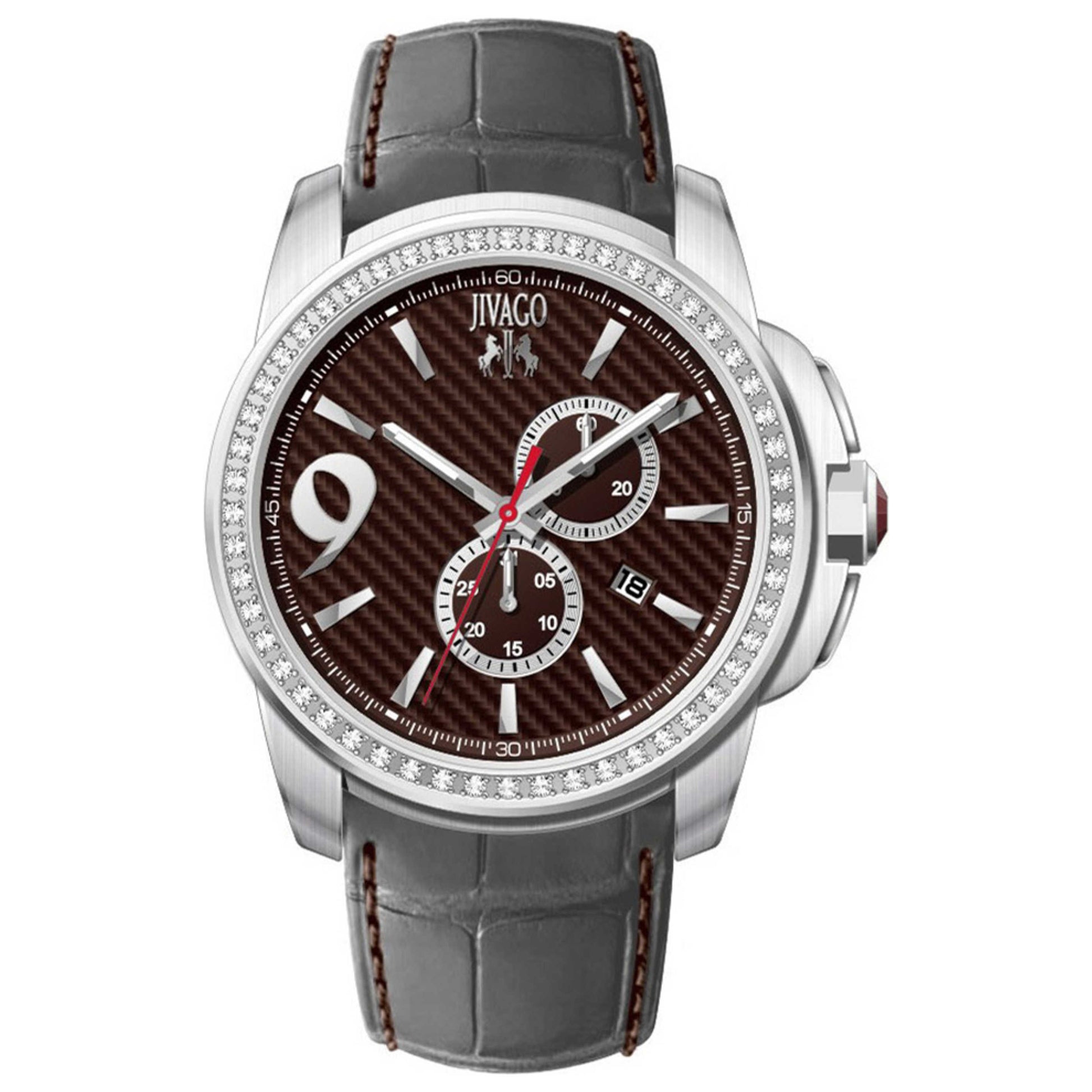 Front view of Jivago Gliese Men's Quartz Watch JV1536