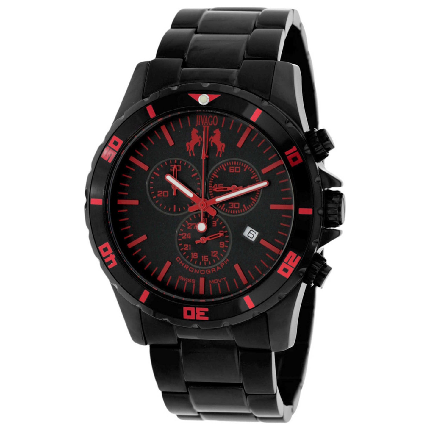 Front view of Jivago Ultimate Men's Quartz Watch JV6126