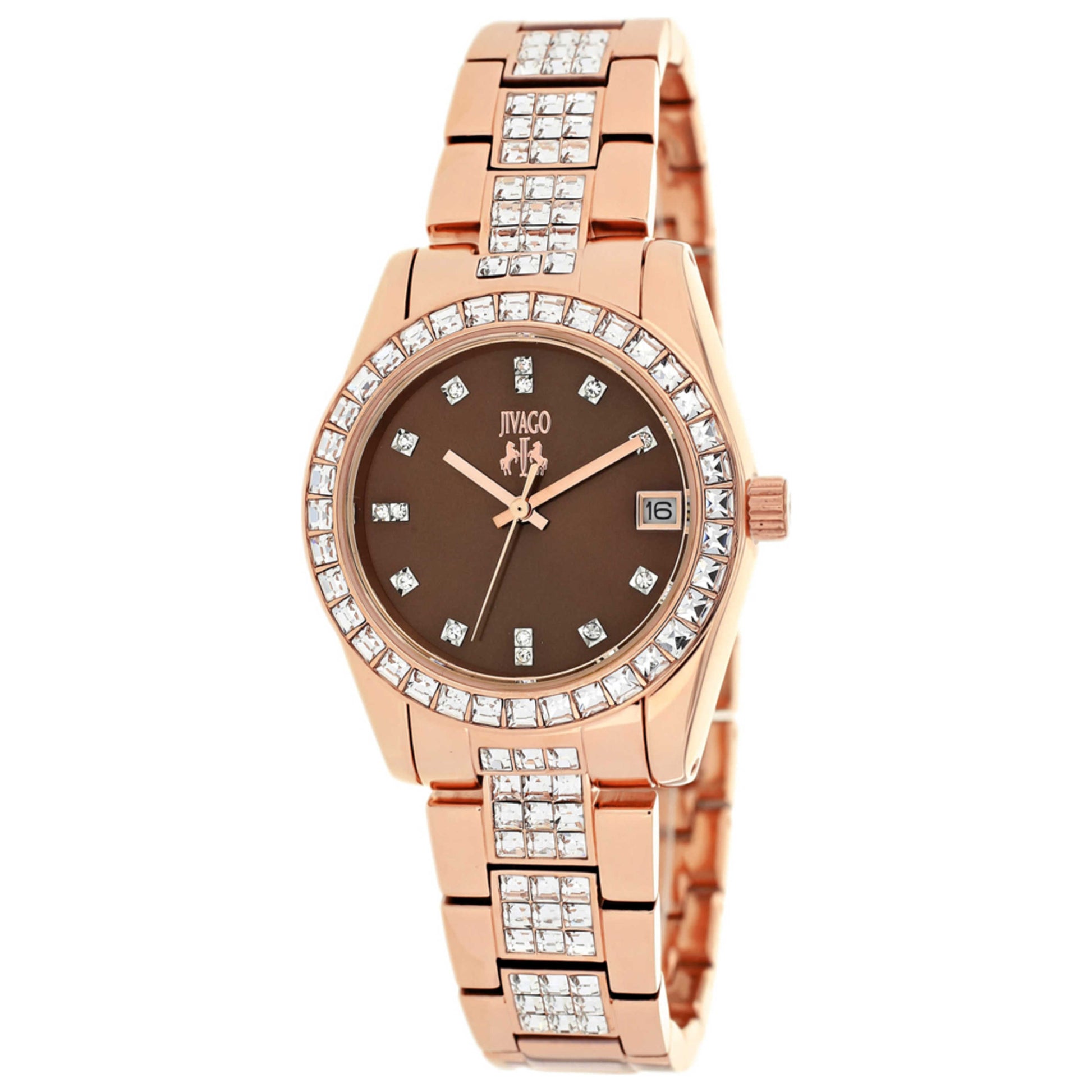 Front view of Jivago Magnifique Women's Quartz Watch JV6413